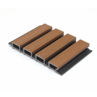 Deska Kompozytowa Lamelowa TEAK/CZARNY, SZCZOTKOWANA struktura, 219x2900 mm, dwukolorowy (0,63 m²)