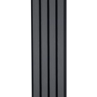 Deska Kompozytowa Lamelowa SZARY/CZARNY, 219x2900 mm, faktura falista, half co-extrusion (0,63 m²)