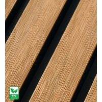 Deska Kompozytowa Lamelowa TEAK/CZARNY, SZCZOTKOWANA struktura, 219x2900 mm, dwukolorowy (0,63 m²)