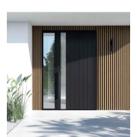 Deska Kompozytowa Lamelowa TEAK/CZARNY, SZCZOTKOWANA struktura, 219x2900 mm, dwukolorowy (0,63 m²)