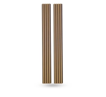 Deska Kompozytowa Lamelowa TEAK/CZARNY, 219x2900 mm, faktura falista, półkoekstruzja (0,63 m²)