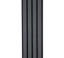 Deska Kompozytowa Lamelowa SZARY/CZARNY, 219x2900 mm, faktura falista, half co-extrusion (0,63 m²)