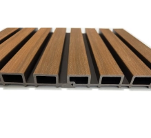 Deska Kompozytowa Lamelowa TEAK/CZARNY, 219x2900 mm, faktura falista, półkoekstruzja (0,63 m²)