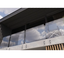 WPC fasadni lamel LT-04A, 3D žitni les, AURORA, 100x50x2900 mm