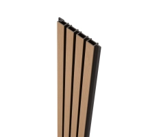 Deska Kompozytowa Lamelowa KLON/CZARNY, 219x2900 mm, faktura falista, half co-extrusion (0,63 m²)