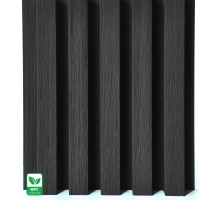 Panel elewacyjny WPC BLACK TWIX MINI, 5 listew, 217x2900 mm, struktura szczotkowana