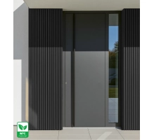 Panel elewacyjny WPC BLACK TWIX MINI, 5 listew, 217x2900 mm, struktura szczotkowana