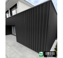 Panel elewacyjny WPC BARCODE PREMIUM, 219x2900 mm, CZARNY (0,63 m²)