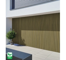 Panel elewacyjny WPC, 219x2900 mm, dwa kolory, JASNY DĄB & CZARNY (0,63 m²)