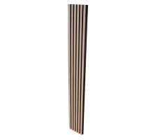 Panel elewacyjny WPC, 223x26x2900 mm, JASNY DĄB z czarnymi fugami, 6 kratek (0,64 m²)