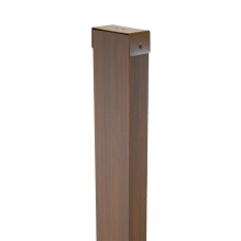 WPC fasadni lamel LT-04A, 3D žitni les, AURORA, 100x50x2900 mm