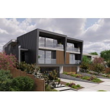 WPC fasadni lamel LT-04A, 3D žitni les, AURORA, 100x50x2900 mm