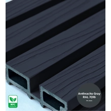 Panel elewacyjny WPC, 219x26x2900 mm, ANTRACYT (RAL 7016) (0,63 m²)