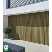 Panel elewacyjny WPC, 219x2900 mm, dwa kolory, JASNY DĄB & CZARNY (0,63 m²)