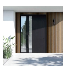Deska Kompozytowa Lamelowa TEAK/CZARNY, 219x2900 mm, faktura falista, półkoekstruzja (0,63 m²)