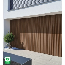 Deska Kompozytowa Lamelowa DARK TEAK/CZARNY, 219x2900 mm, faktura falista, half co-extrusion (0,63 m²)