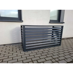 Osłona klimatyzatora zewnętrznego, antracyt, 120x150x80 cm