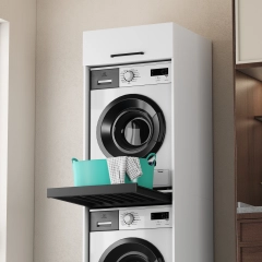 Górna szafka 30 cm do szafki pralniczej ELTO, biała