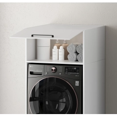 Górna szafka 30 cm do szafki pralniczej ELTO, biała