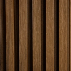 Panel elewacyjny WPC TEAK TWIX MINI, 5 listew, 217x2900 mm, struktura szczotkowana