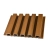 Panel elewacyjny WPC TEAK TWIX MINI, 5 listew, 217x2900 mm, struktura szczotkowana