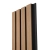 Deska Kompozytowa Lamelowa KLON/CZARNY, 219x2900 mm, faktura falista, half co-extrusion (0,63 m²)