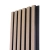 Panel elewacyjny WPC, 223x26x2900 mm, JASNY DĄB z czarnymi fugami, 6 kratek (0,64 m²)