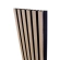 Panel elewacyjny WPC, 223x26x2900 mm, JASNY DĄB z czarnymi fugami, 6 kratek (0,64 m²)