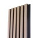 Panel elewacyjny WPC, 223x26x2900 mm, JASNY DĄB z czarnymi fugami, 6 kratek (0,64 m²)