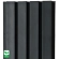 Panel elewacyjny WPC, 219x2900 mm, CZARNY gładka powierzchnia (0,63 m²)
