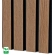 Deska Kompozytowa Lamelowa DARK TEAK/CZARNY, 219x2900 mm, faktura falista, half co-extrusion (0,63 m²)