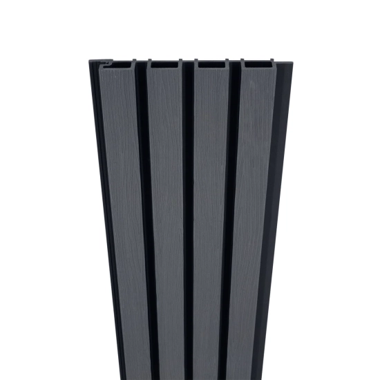 Deska Kompozytowa Lamelowa SZARY/CZARNY, 219x2900 mm, faktura falista, half co-extrusion (0,63 m²)