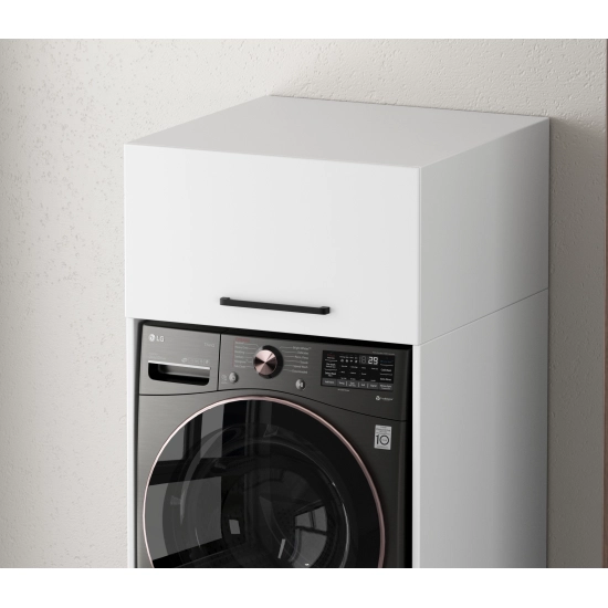 Górna szafka 30 cm do szafki pralniczej ELTO, biała