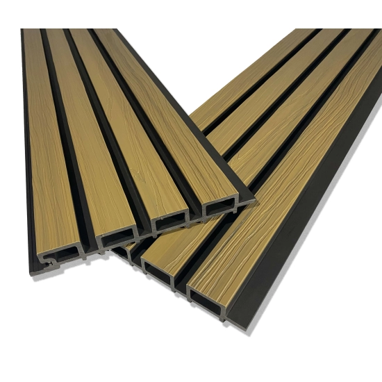 Deska Kompozytowa Lamelowa, 219x2900mm, dwa kolory, JASNY DĄB & CZARNY (0,63 m²)