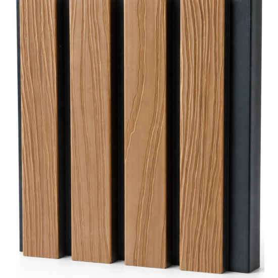 WPC fasadni panel JAVOR/ČRNA, 219x2900 mm, dvobarvni (0,63 m²)
