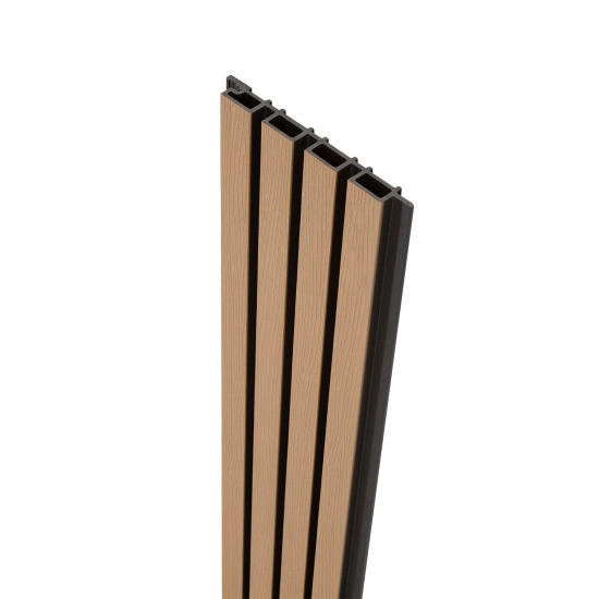 Deska Kompozytowa Lamelowa KLON/CZARNY, 219x2900 mm, faktura falista, half co-extrusion (0,63 m²)