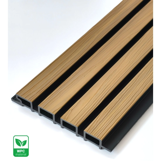 Deska Kompozytowa Lamelowa, 219x2900mm, dwa kolory, JASNY DĄB & CZARNY (0,63 m²)